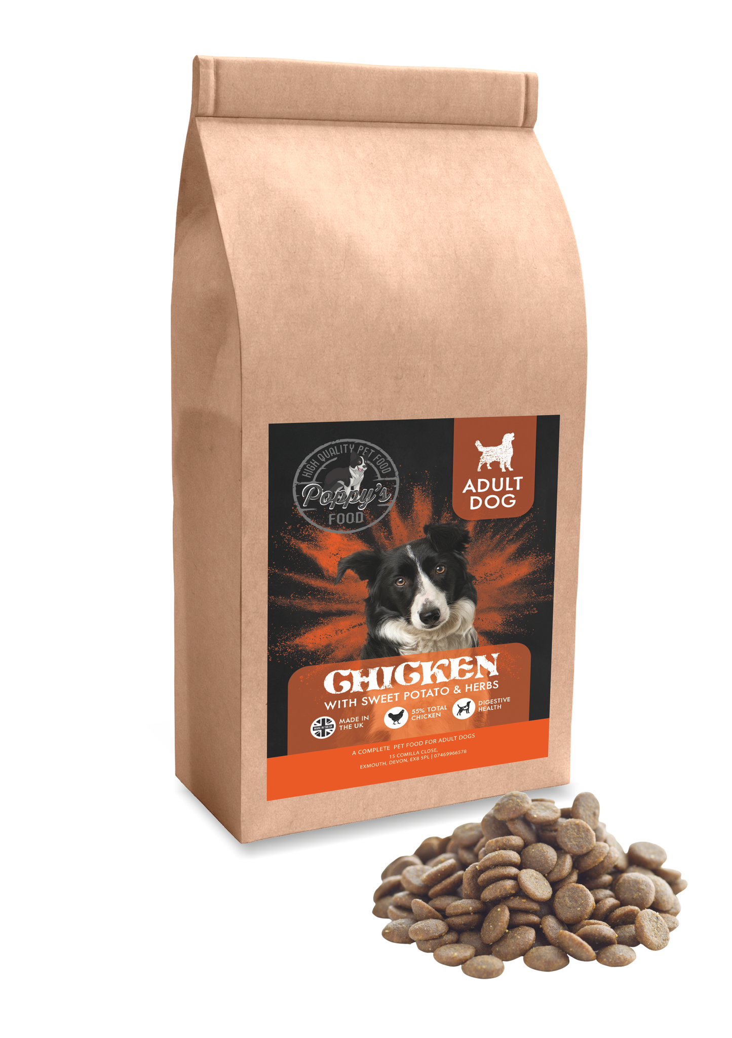 Adult Grain Free Chicken, Sweet Potato, & Herb