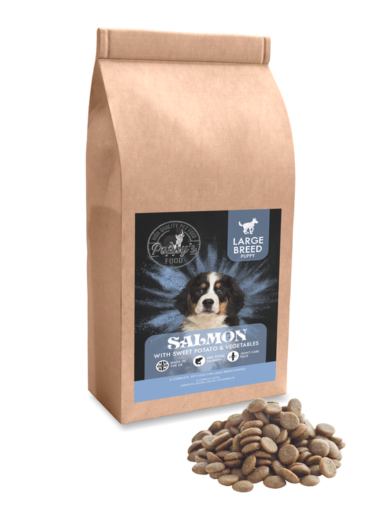 Grain Free Large Breed  Puppy - Salmon Sweet Potato & Vegetables