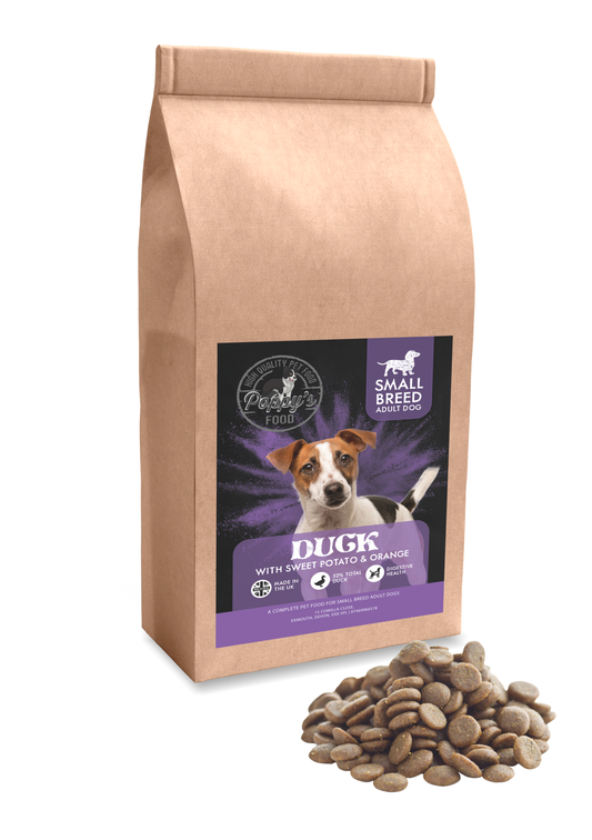 Grain Free Small Breed Duck With Sweet Potato & Orange
